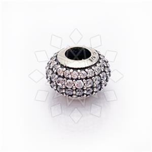 925 Sterling Silver Unique Domed Charm