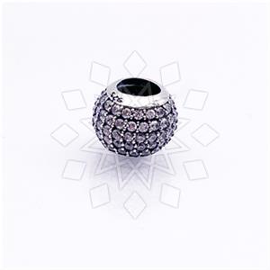 925 Sterling Silver Unique Domed Charm