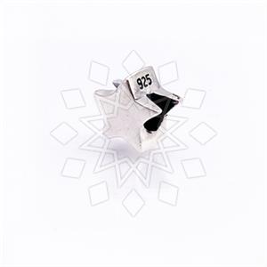 925 Sterling Silver Unique Star Charm