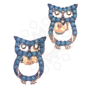 925 Sterling Silver Animal Stud Earrings