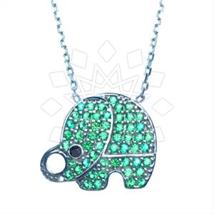 925 Sterling Silver Animal Pendant Necklace