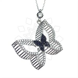 925 Sterling Silver Animal Pendant Necklace