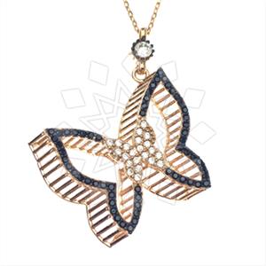 925 Sterling Silver Animal Pendant Necklace