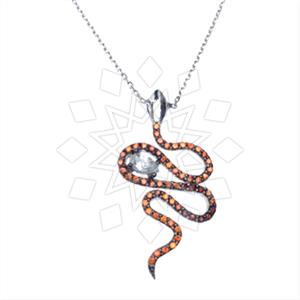 925 Sterling Silver Animal Pendant Necklace