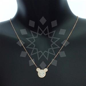 925 Sterling Silver Animal Pendant Necklace