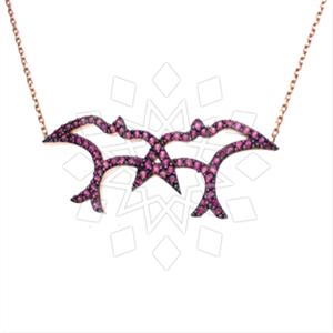 925 Sterling Silver Animal Pendant Necklace