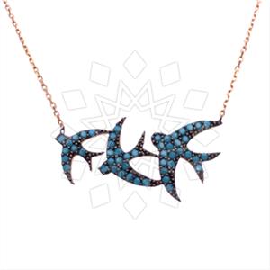925 Sterling Silver Animal Pendant Necklace