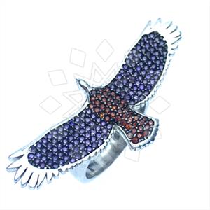 925 Sterling Silver Animal Cocktail Rings