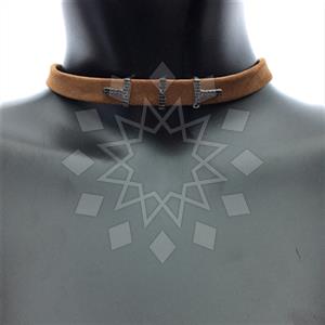 925 Sterling Silver Modern  Choker Necklace