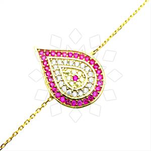 925 Sterling Silver Evil Eye Adjustable Bracelet