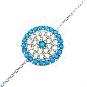 925 Sterling Silver Evil Eye Classic Bracelets