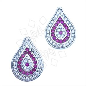 925 Sterling Silver Evil Eye Stud Earrings