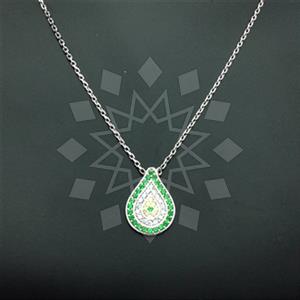 925 Sterling Silver Evil Eye Pendant Necklace