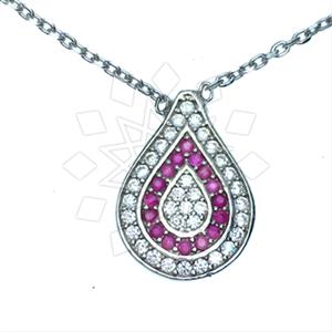 925 Sterling Silver Evil Eye Pendant Necklace
