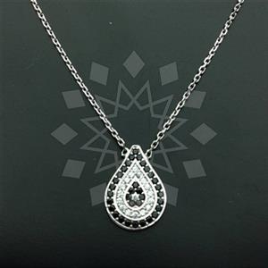 925 Sterling Silver Evil Eye Pendant Necklace