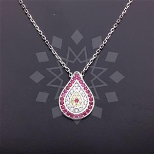 925 Sterling Silver Evil Eye Pendant Necklace