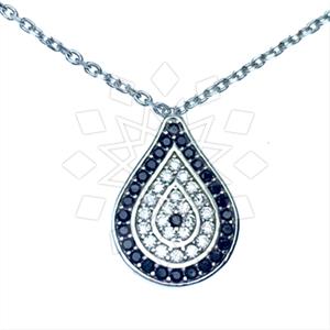 925 Sterling Silver Evil Eye Pendant Necklace