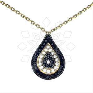 925 Sterling Silver Evil Eye Pendant Necklace