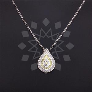 925 Sterling Silver Evil Eye Pendant Necklace