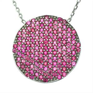 925 Sterling Silver Geometric Pendant Necklace