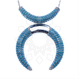 925 Sterling Silver Geometric Pendant Necklace