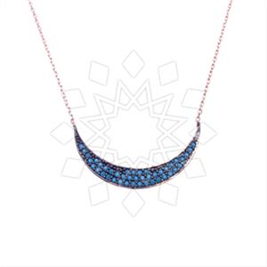 925 Sterling Silver Geometric Pendant Necklace