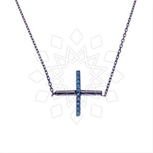 925 Sterling Silver Geometric Pendant Necklace