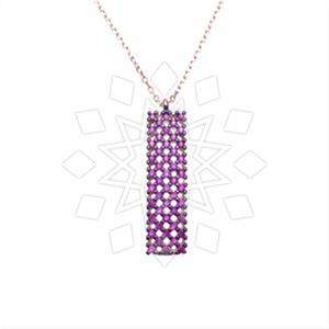 925 Sterling Silver Geometric Pendant Necklace
