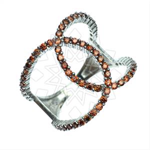 925 Sterling Silver Geometric Cocktail Rings