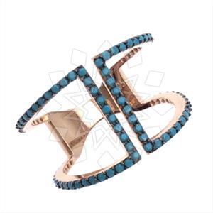 925 Sterling Silver Geometric Cocktail Rings