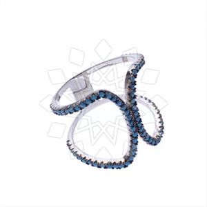 925 Sterling Silver Geometric Cocktail Rings