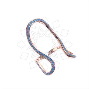 925 Sterling Silver Geometric Cocktail Rings