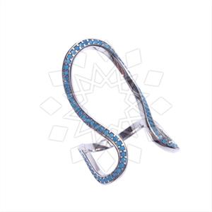 925 Sterling Silver Geometric Cocktail Rings