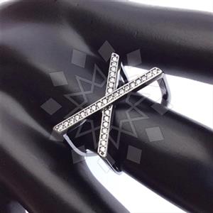 925 Sterling Silver Geometric Cocktail Rings