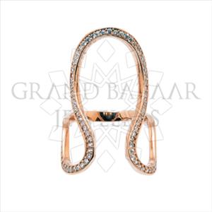 925 Sterling Silver Geometric Cocktail Rings