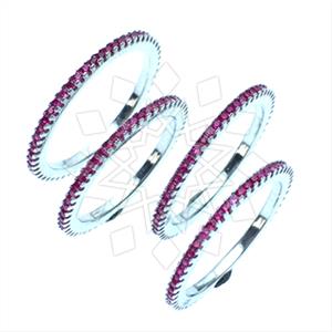 925 Sterling Silver Stackable Rings