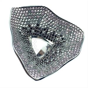 925 Sterling Silver Geometric Cocktail Rings