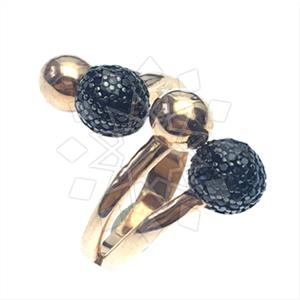 925 Sterling Silver Zirconia Statement  Cocktail Rings