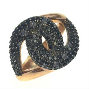 925 Sterling Silver Zirconia Statement  Cocktail Rings