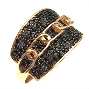 925 Sterling Silver Zirconia Statement  Cocktail Rings