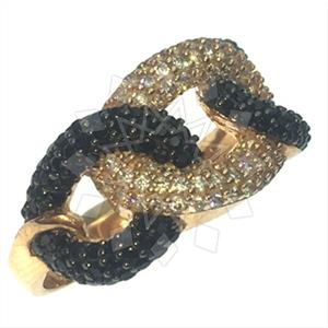 925 Sterling Silver Zirconia Statement  Cocktail Rings