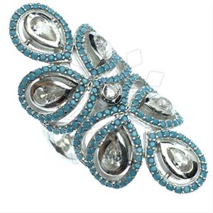 925 Sterling Silver Modern  Cocktail Rings