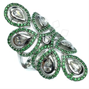 925 Sterling Silver Modern  Cocktail Rings