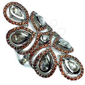 925 Sterling Silver Modern  Cocktail Rings