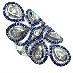 925 Sterling Silver Modern  Cocktail Rings