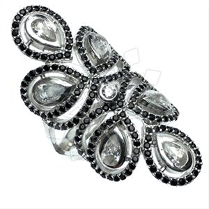 925 Sterling Silver Modern  Cocktail Rings