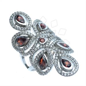 925 Sterling Silver Modern  Cocktail Rings