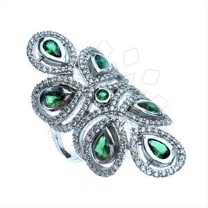 925 Sterling Silver Modern  Cocktail Rings