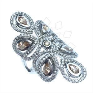 925 Sterling Silver Modern  Cocktail Rings