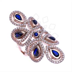 925 Sterling Silver Modern  Cocktail Rings